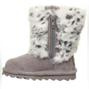 Toddler BearPaw Callie Boot in Grey Fog